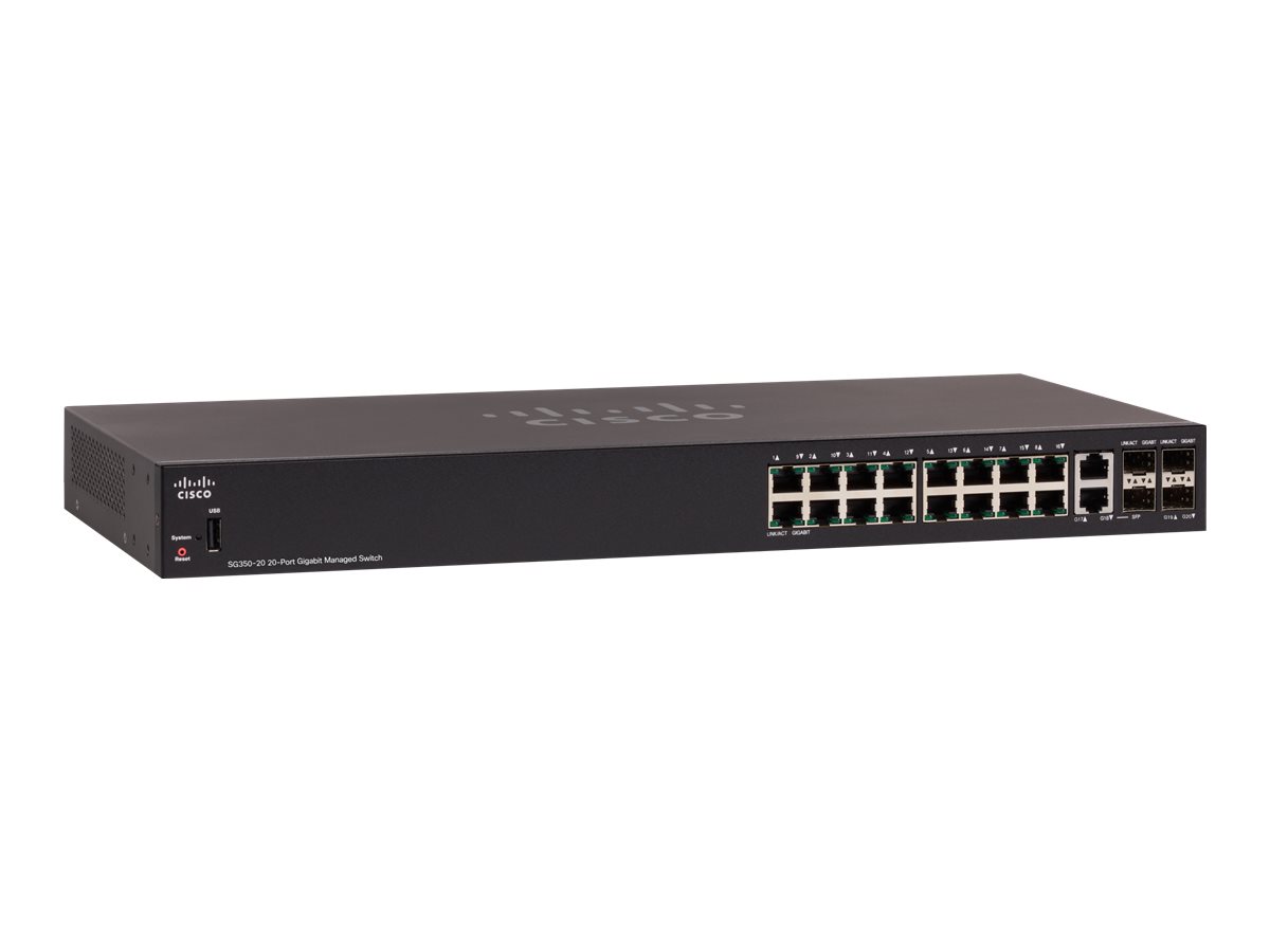 SG350-20-K9-EU - Cisco Small Business SG350-20 - Switch - L3