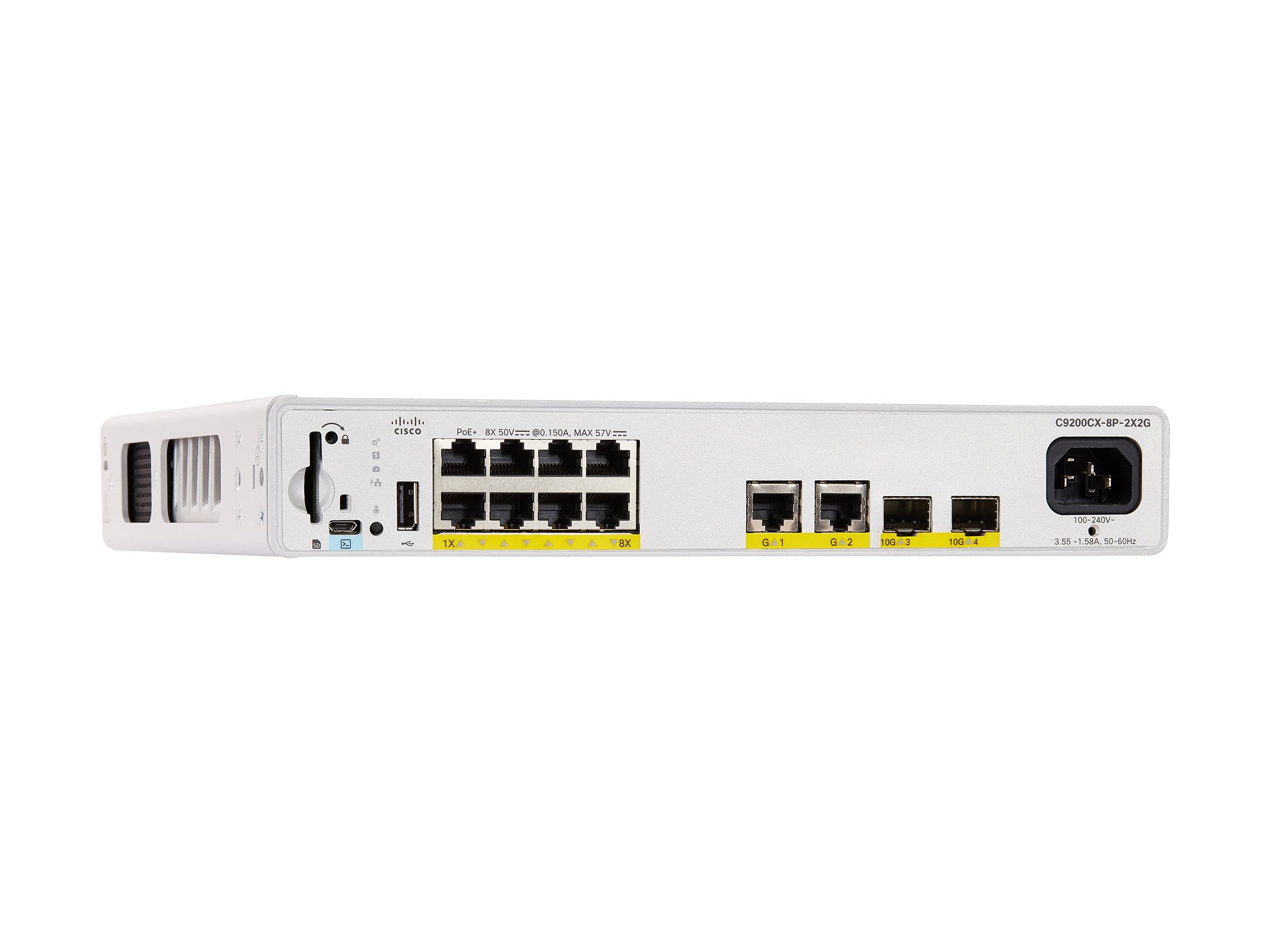 C9200CX-8P-2X2G-E - Commutateur Cisco Catalyst 9200CX - 8 ports - Géré L3 - PoE+