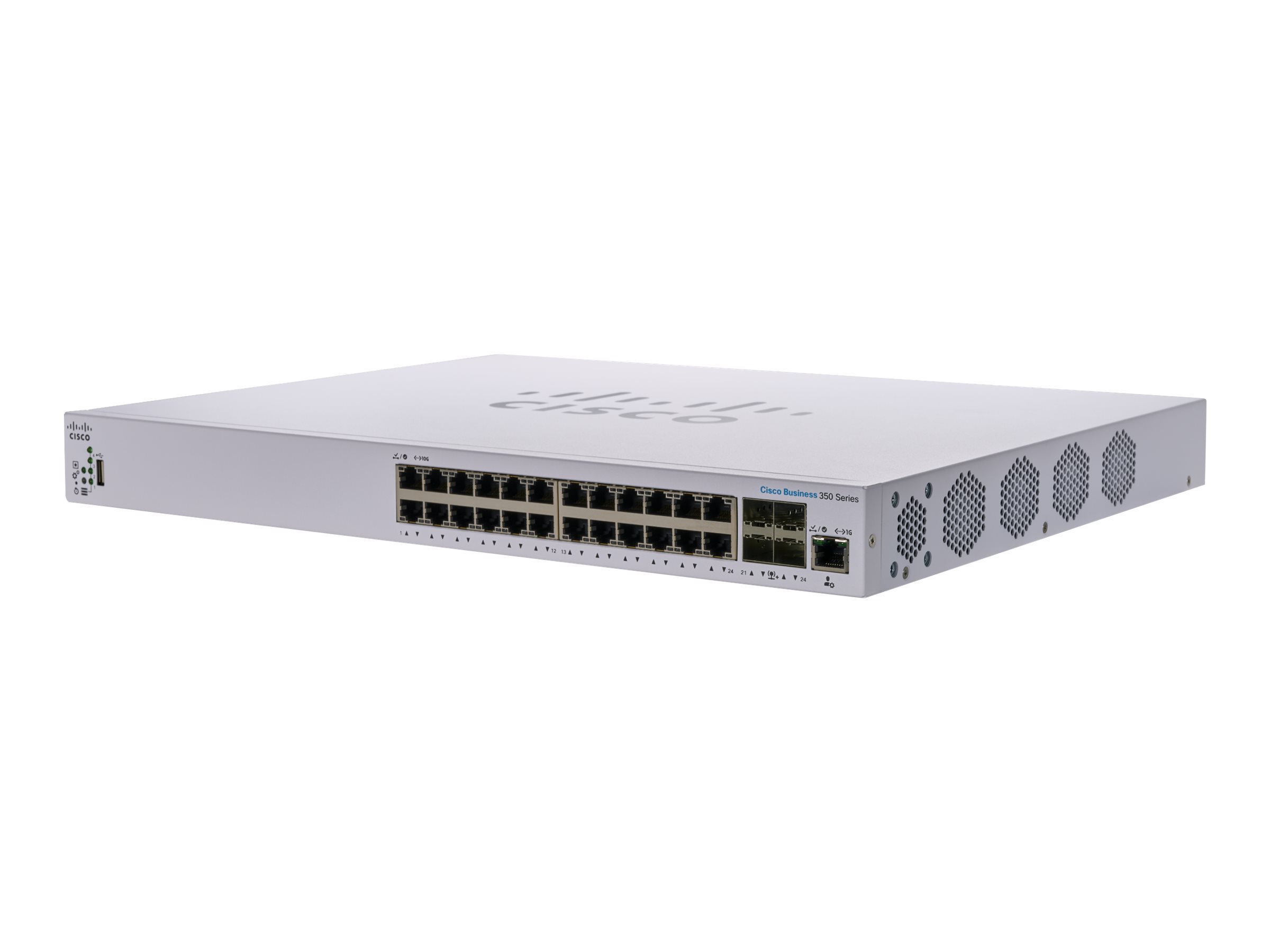 CBS350-24XT-EU - Cisco Business 350 Series Switch, 24 Porte, Gigabit Ethernet, Layer 2, Energy Efficient