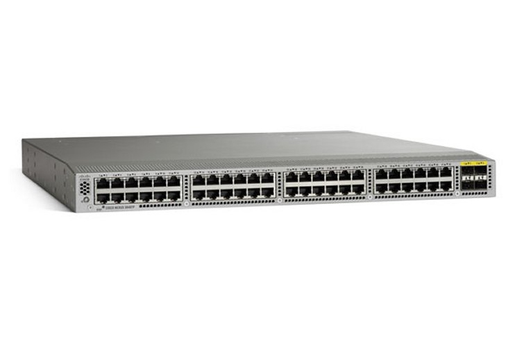 N3K-C3048TP-1GE - Cisco Nexus 3048TP Switch, 48 x 10/100/1000 + 4 x 10 Gigabit SFP+