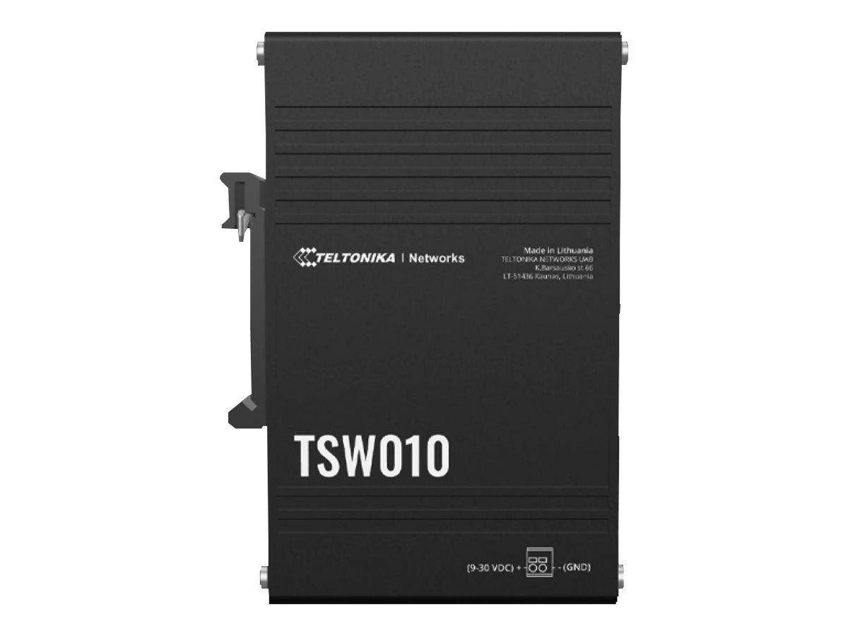 TSW010000000 - Teltonika TSW010 - Switch - 5 x 10/100 - an DIN-Schiene