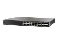 SG500X-24P-K9-G5 - Cisco SG500X-24P Switch, L3, managed, 24x 10/100/1000 (PoE)