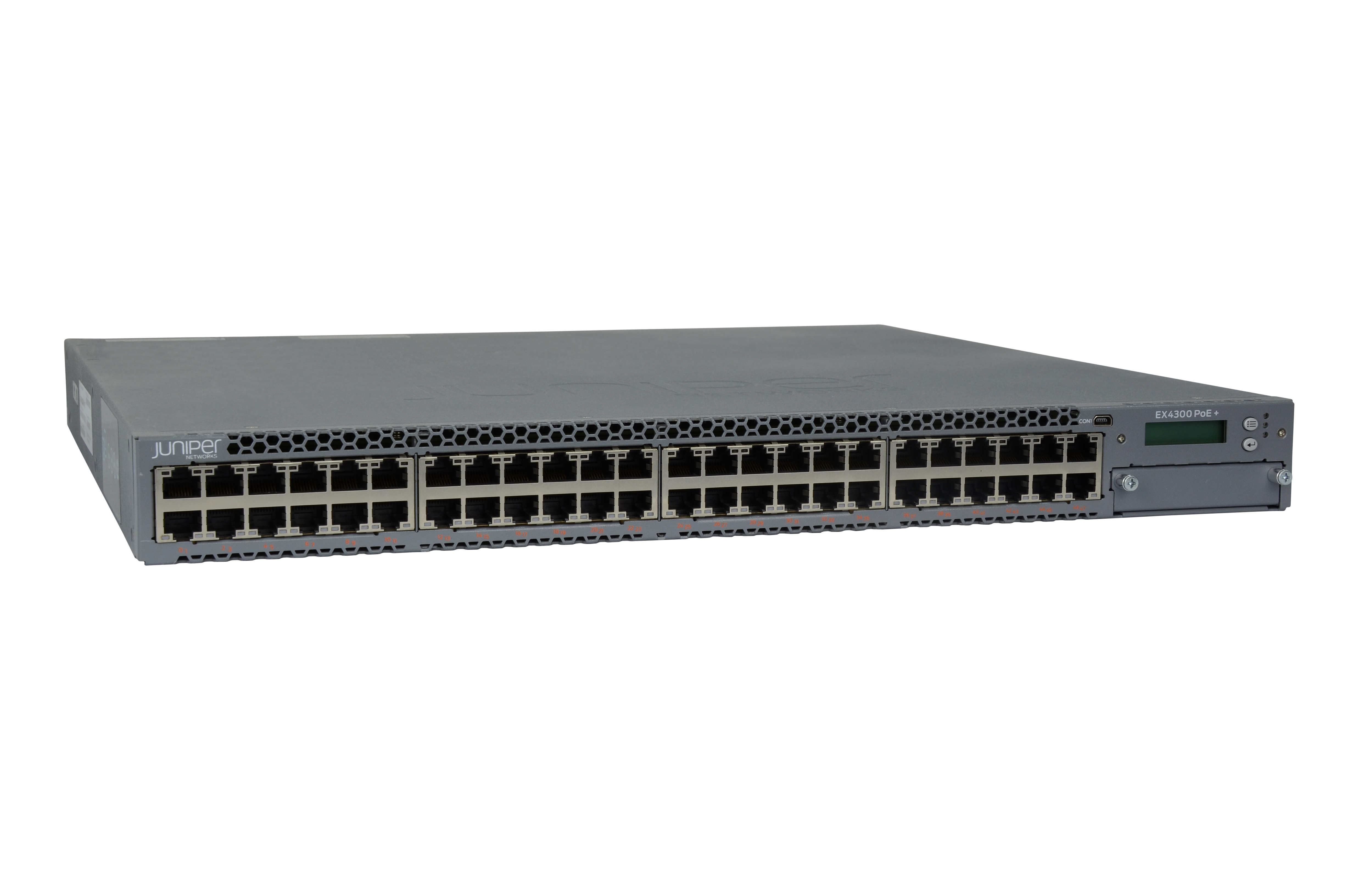 EX4300-48P - Juniper EX Series EX4300-48P - Switch - L3 - managed - 48 x 10/100/1000 (PoE+)