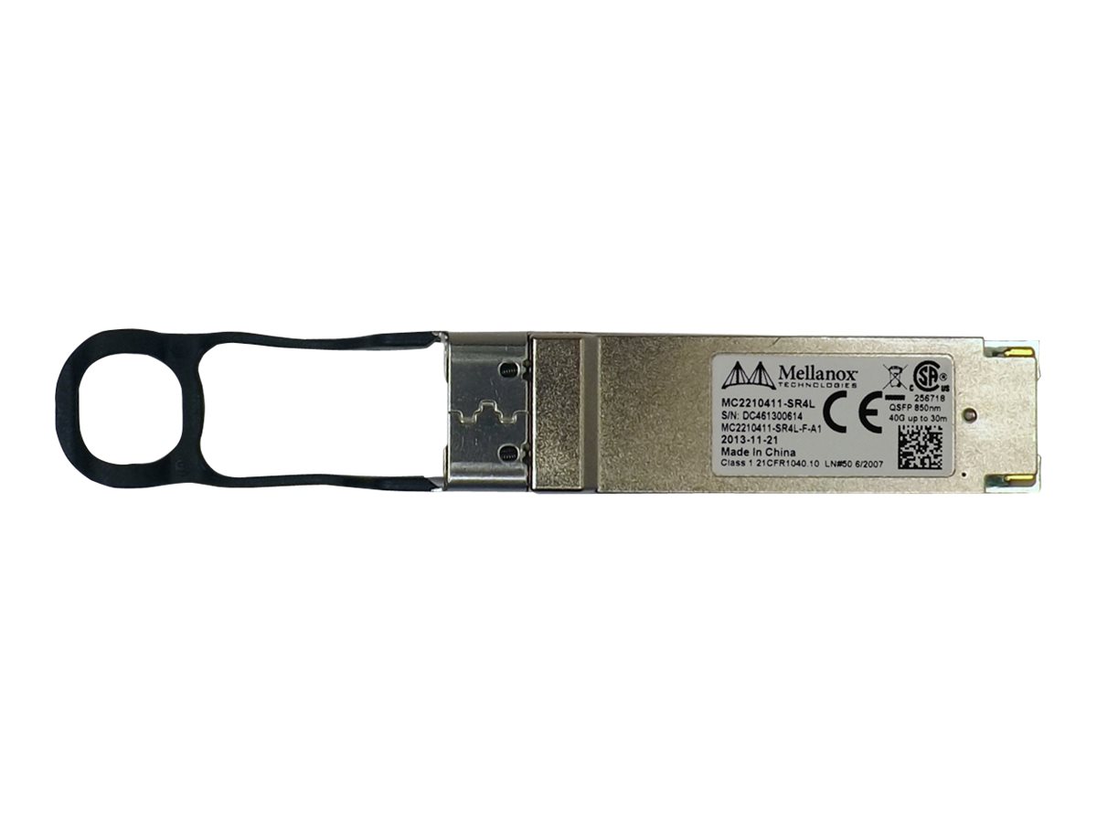 MC2210411-SR4L – Mellanox QSFP+ transceiver module – 40GbE – MPO multi-mode