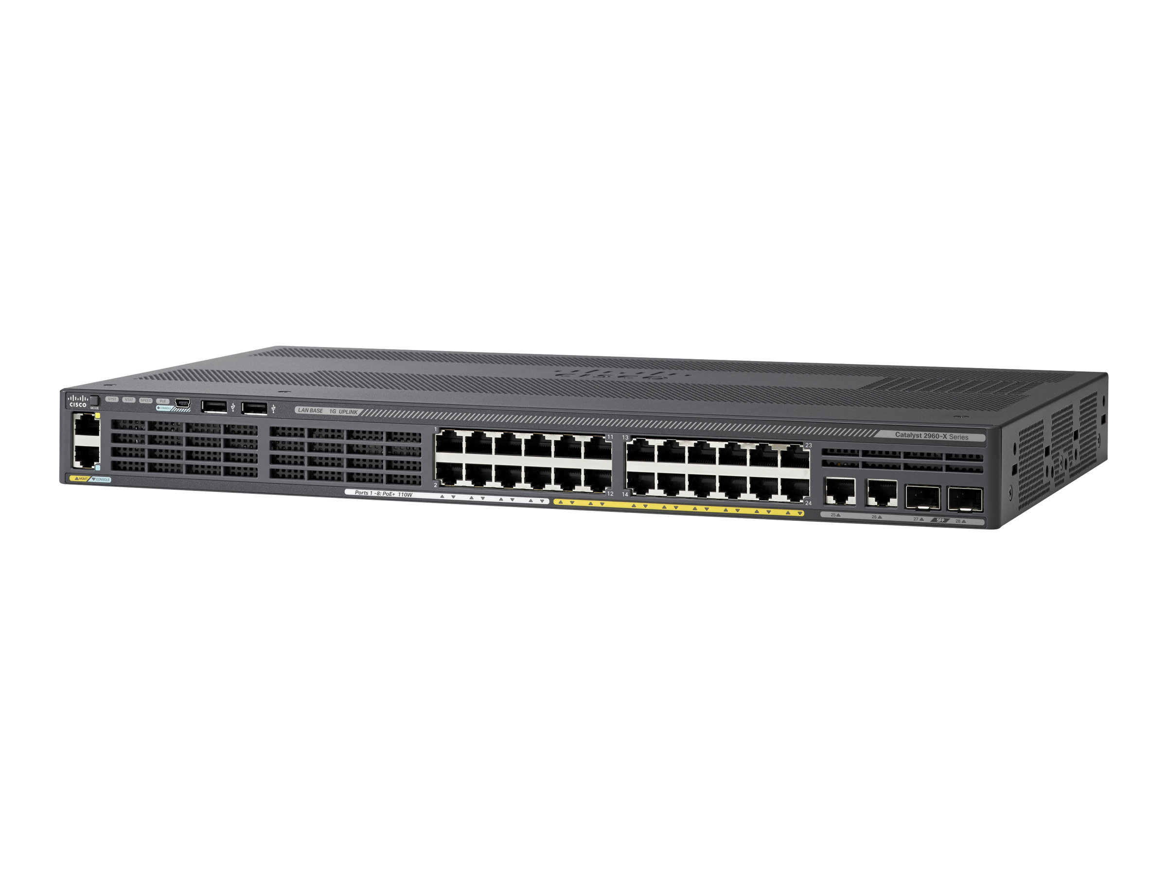 WS-C2960X-24TS-LL - Cisco Catalyst 24-Port Managed Switch