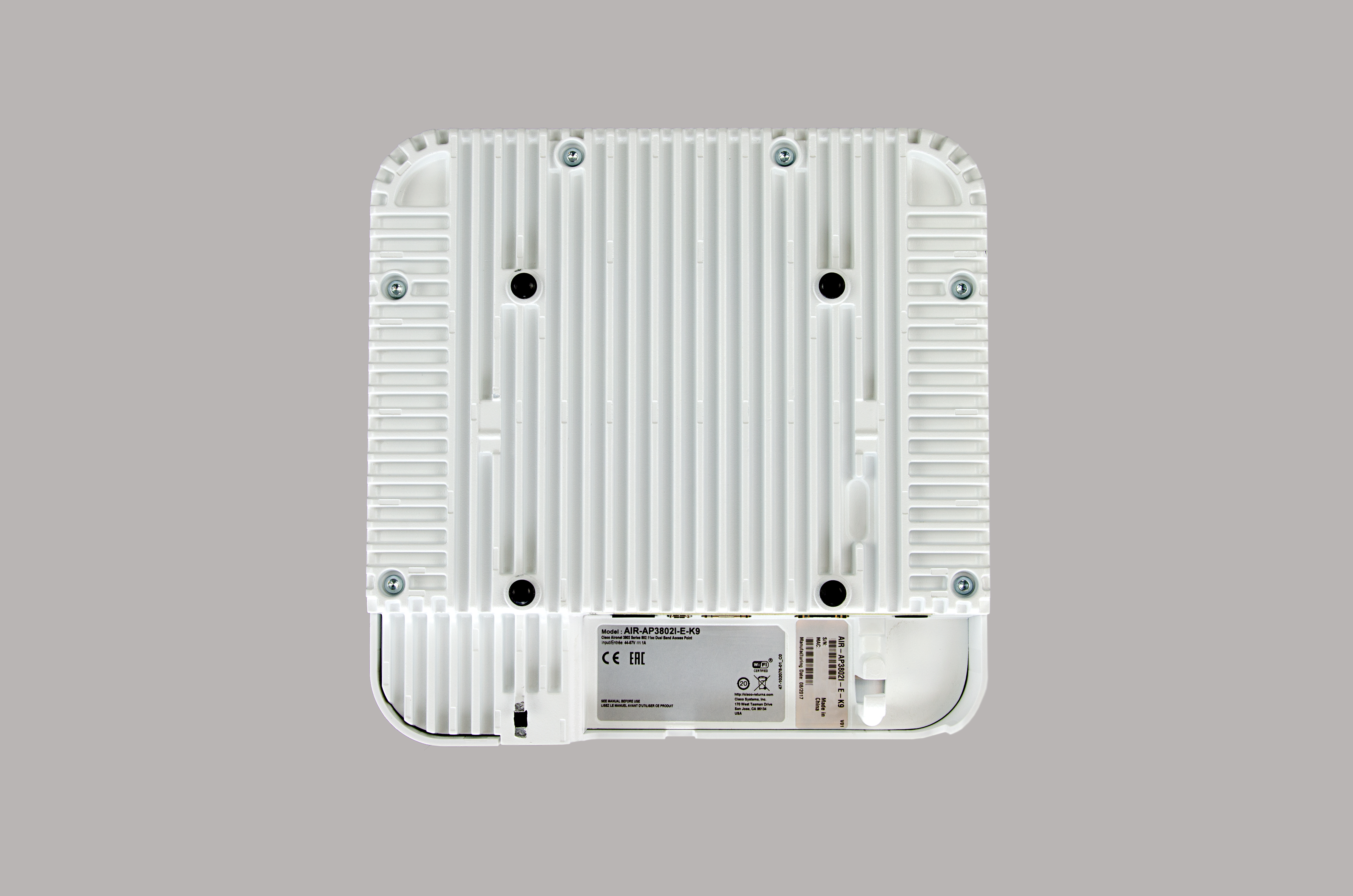 AIR-AP3802I-E-K9 - Punto de acceso Cisco Aironet 3800 - Wi-Fi 5 Wave 2 - Para interiores - Antenas internas