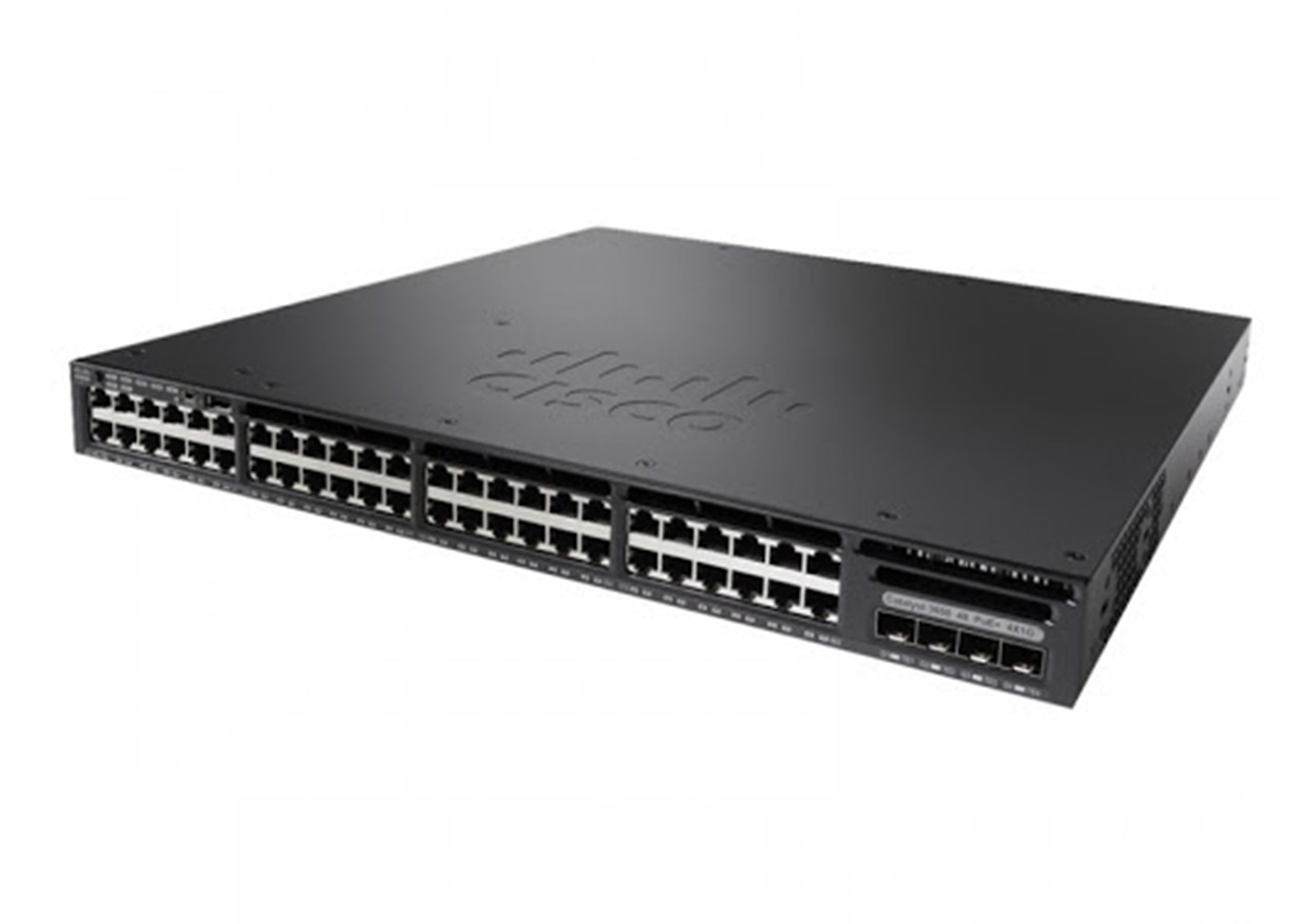 WS-C3650-48FS-S - Cisco Catalyst 3650 Switch, L3 managed, 48x 10/100/1000 (PoE+)