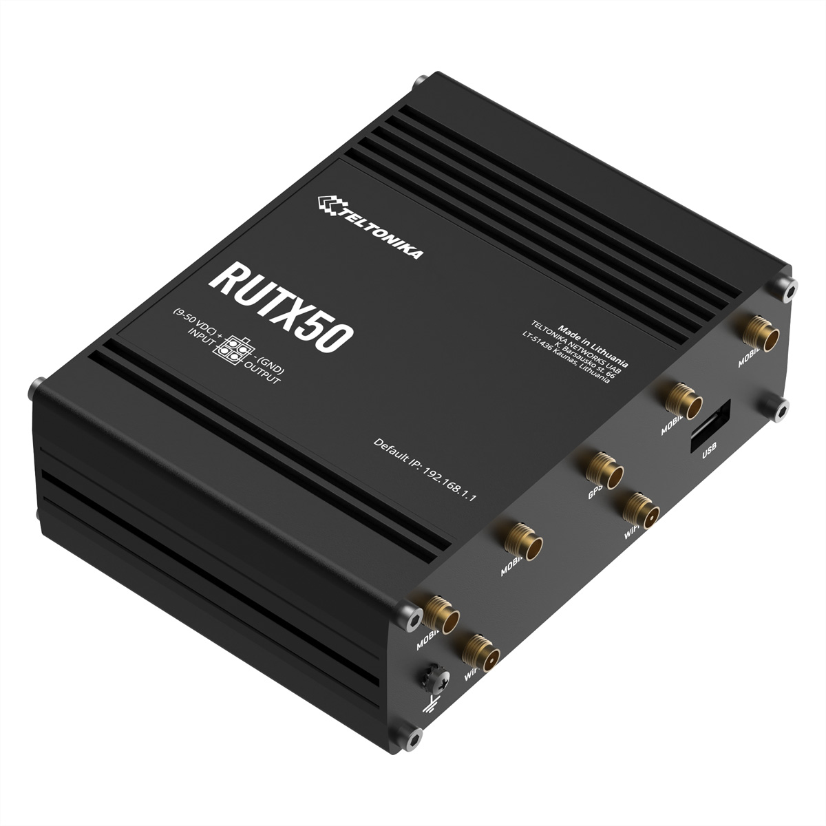 RUTX50000000 - Teltonika RUTX50 - Wireless Router - WWAN