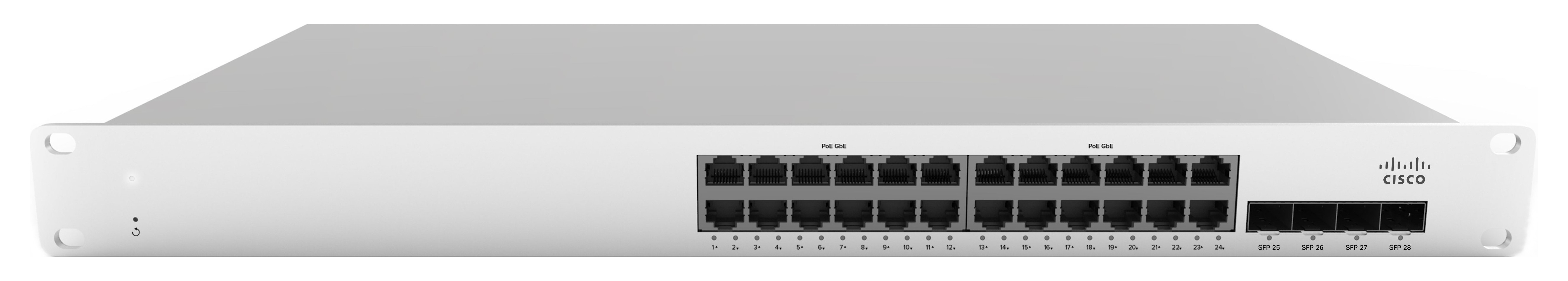 MS210-24P-HW - Switch Cisco Meraki MS210 - 24 puertos - Gestionado de capa 2 - PoE+