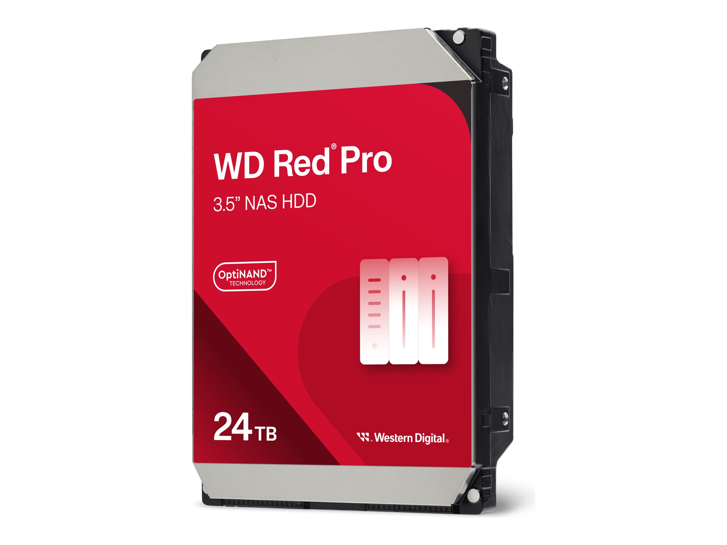 WD240KFGX - WD Red Pro WD240KFGX - Festplatte - Enterprise - 24 TB - intern - 3.5" (8.9 cm)