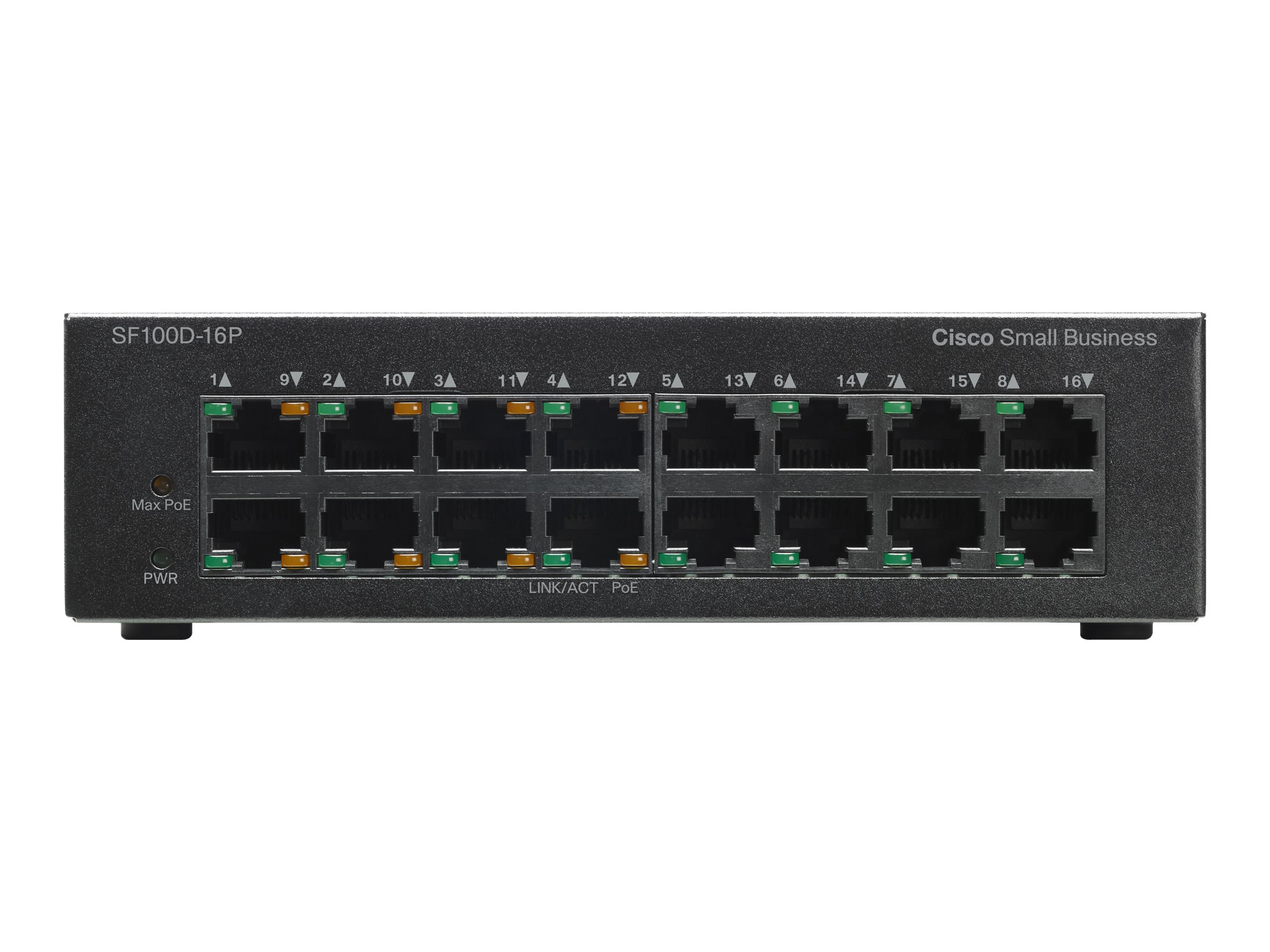 SF100D-16-EU - Conmutador Cisco Business 100 - No gestionado