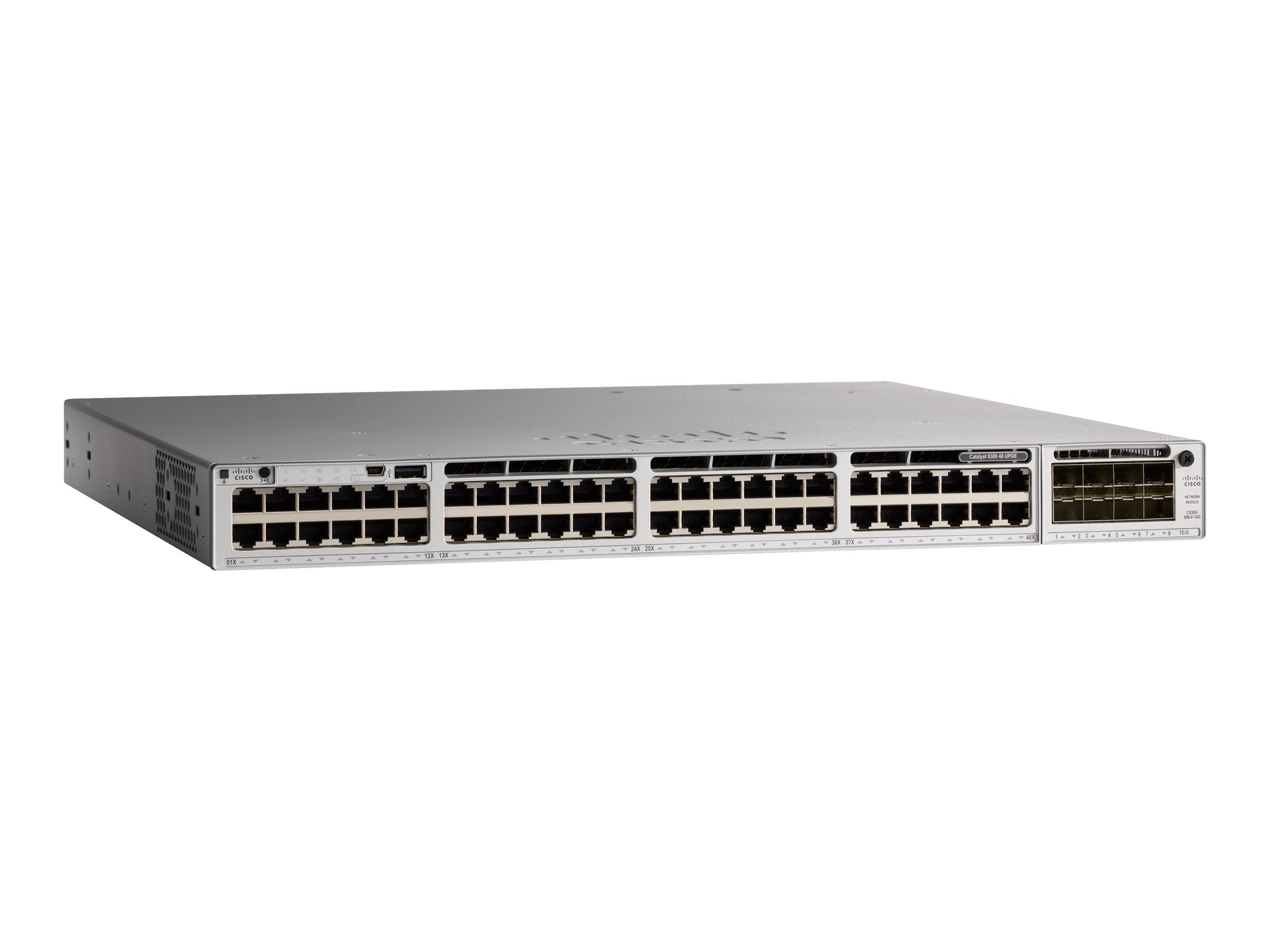 C9300-48U-M - Cisco Meraki Catalyst 9300-48U - Switch - L3 - managed - 48 x 10/100/1000 (UPOE)