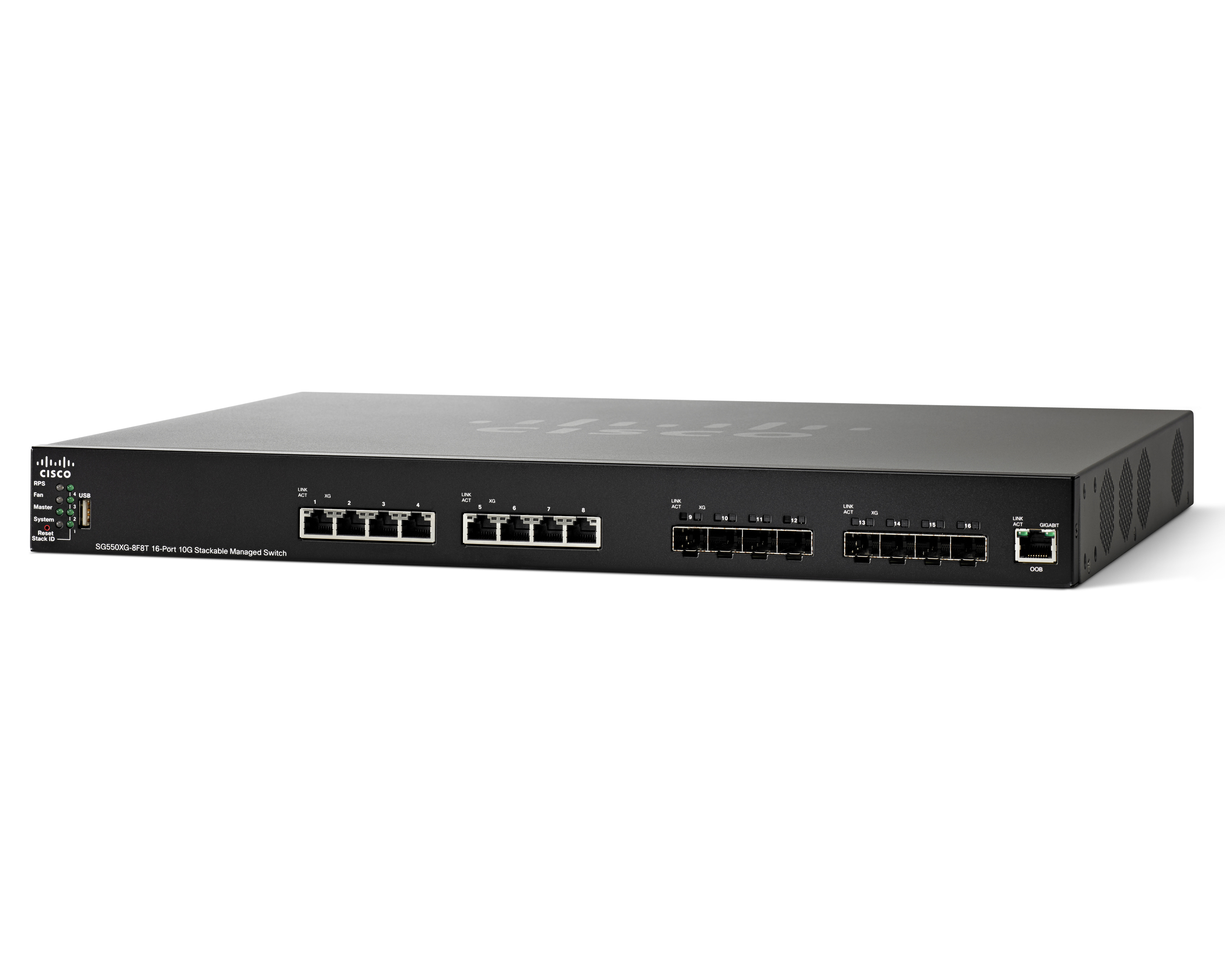 SG550XG-8F8T-K9-EU - Switch Cisco Business 550 - 16 porte - Gestito L3