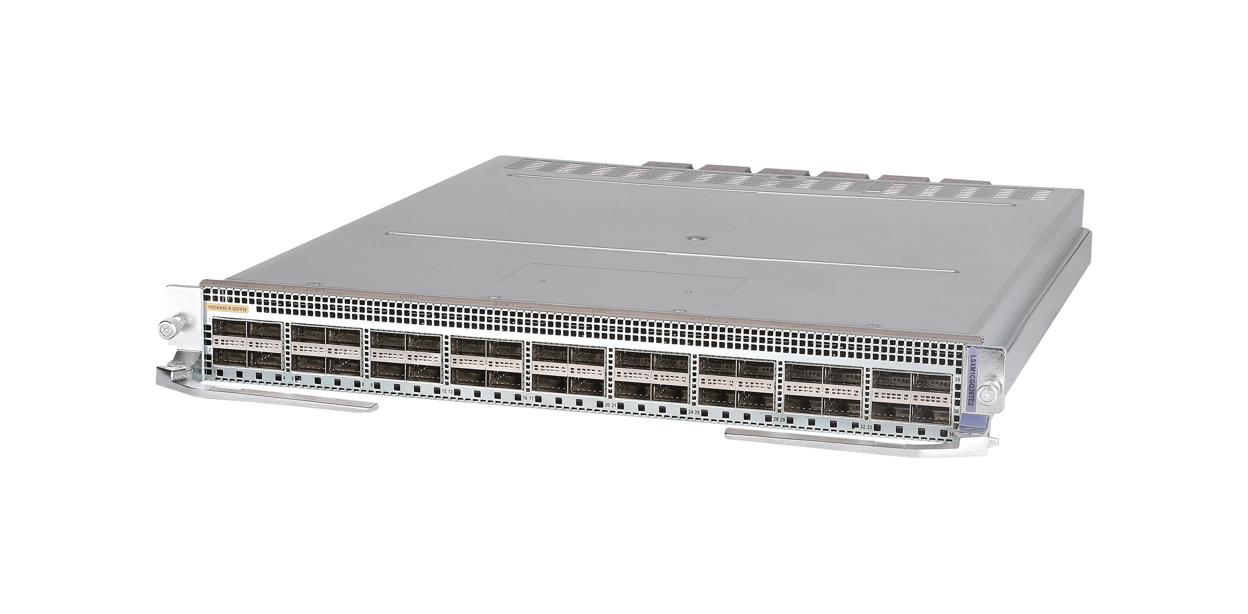 JL848A - HPE FlexFabric 12900E 36-Port 100GbE QSFP28 Type X Module