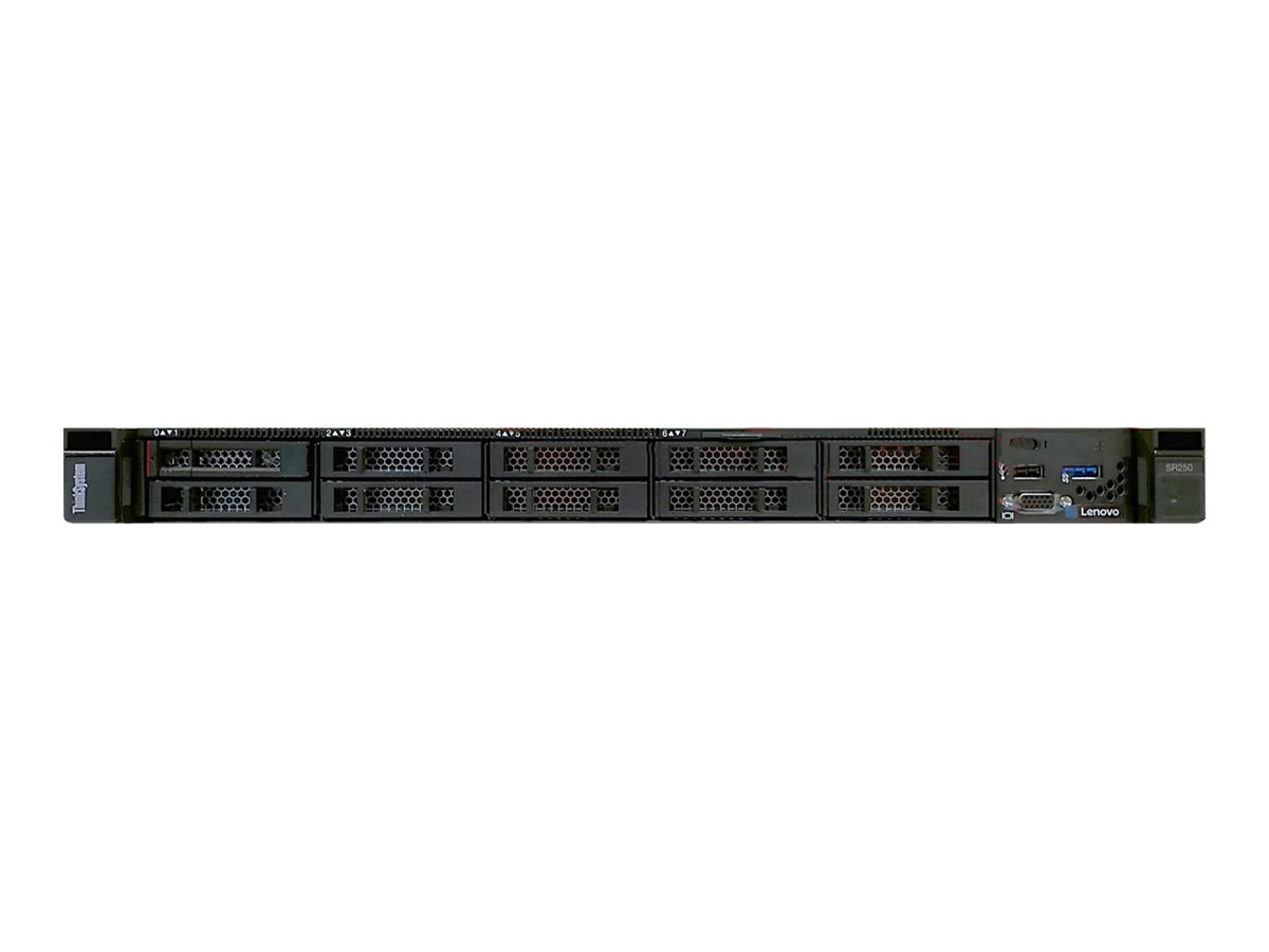 7Y51A07KEA - Lenovo ThinkSystem SR250 7Y51 - Server - Rack-Montage - 1U - 1-Weg - 1 x Xeon E-2224 / 3.4 GHz - RAM 16 GB - SATA - Hot-Swap 6.4 cm (2.5")