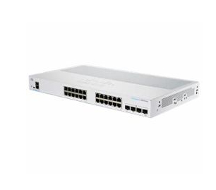 CBS250-24T-4X - Cisco CBS250, Managed, L3, Gigabit Ethernet (10/100/1000), Rack-Einbau, 1U