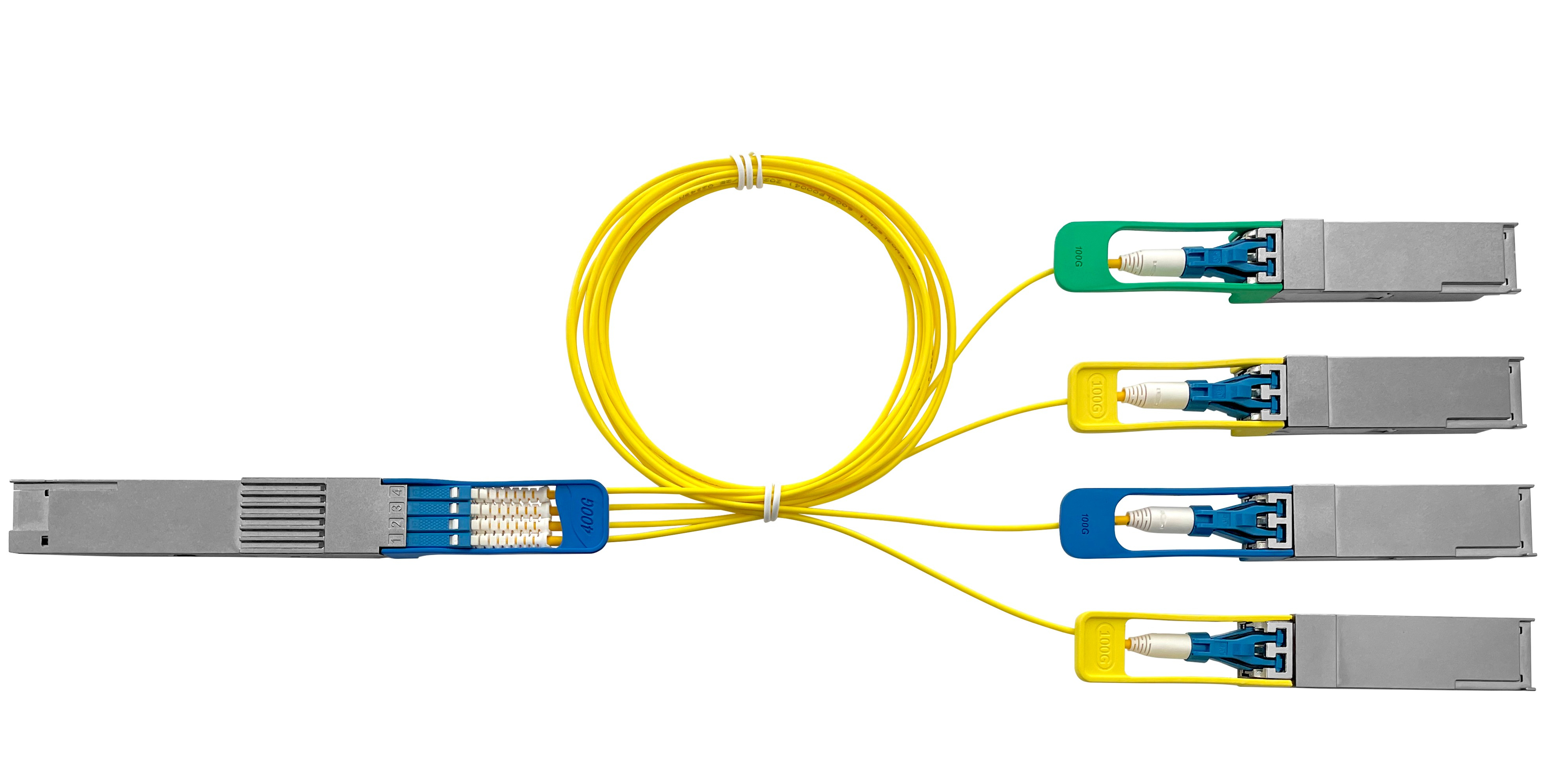S3N92A – HPE Aruba 4x100G LR QSFP-DD transceiver, 10 km SMF