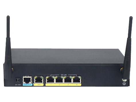 JG512A - Router HPE MSR930, Wi-Fi 4 (802.11n), puerto Ethernet integrado