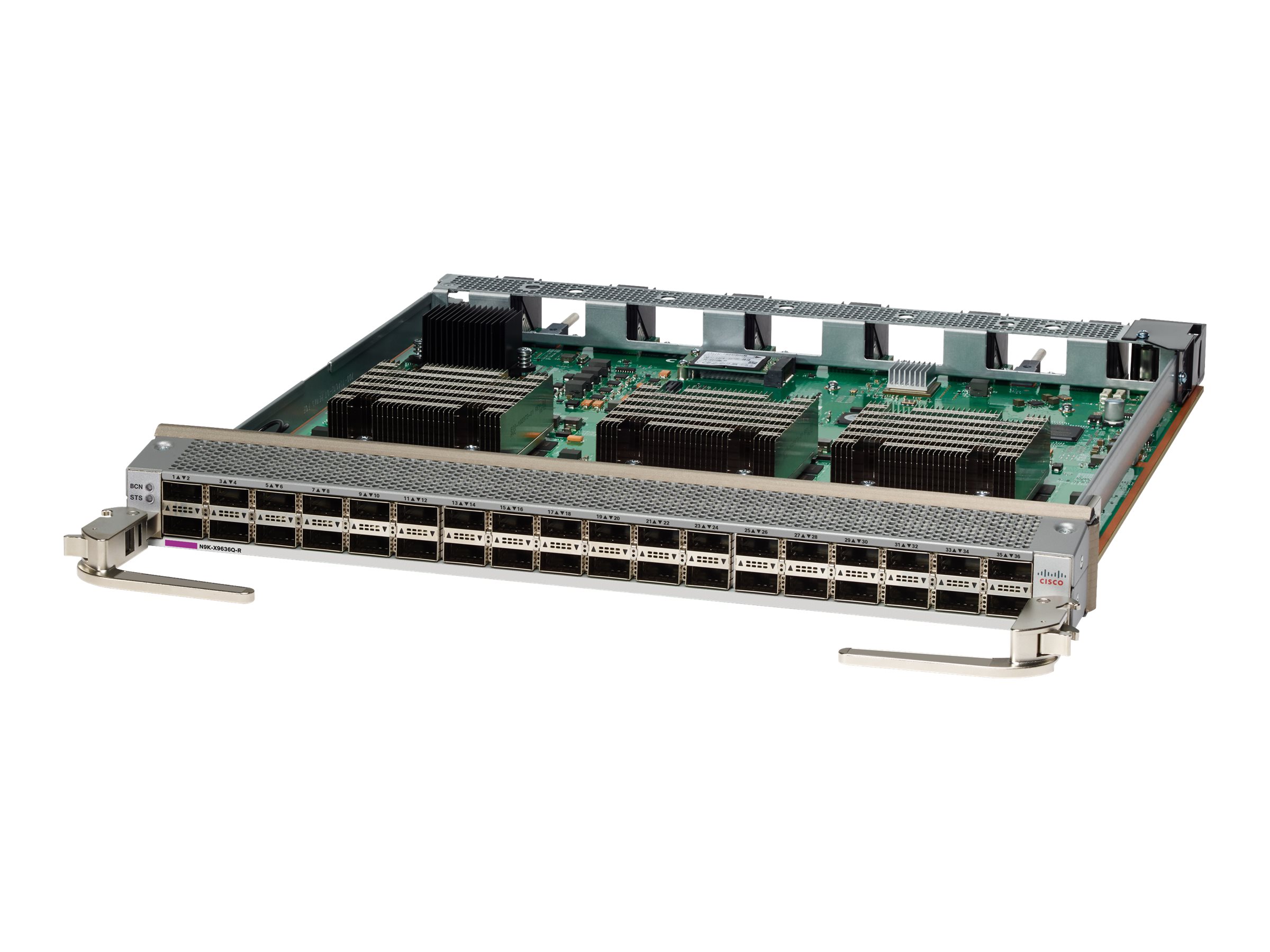 N9K-X9636Q-R - Cisco Nexus X9636Q-R - Modulo di espansione - 40 Gigabit QSFP28 x 36