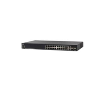 SG550X-24MPP-K9 - Cisco Managed Gigabit Ethernet PoE Rack Mount 1U