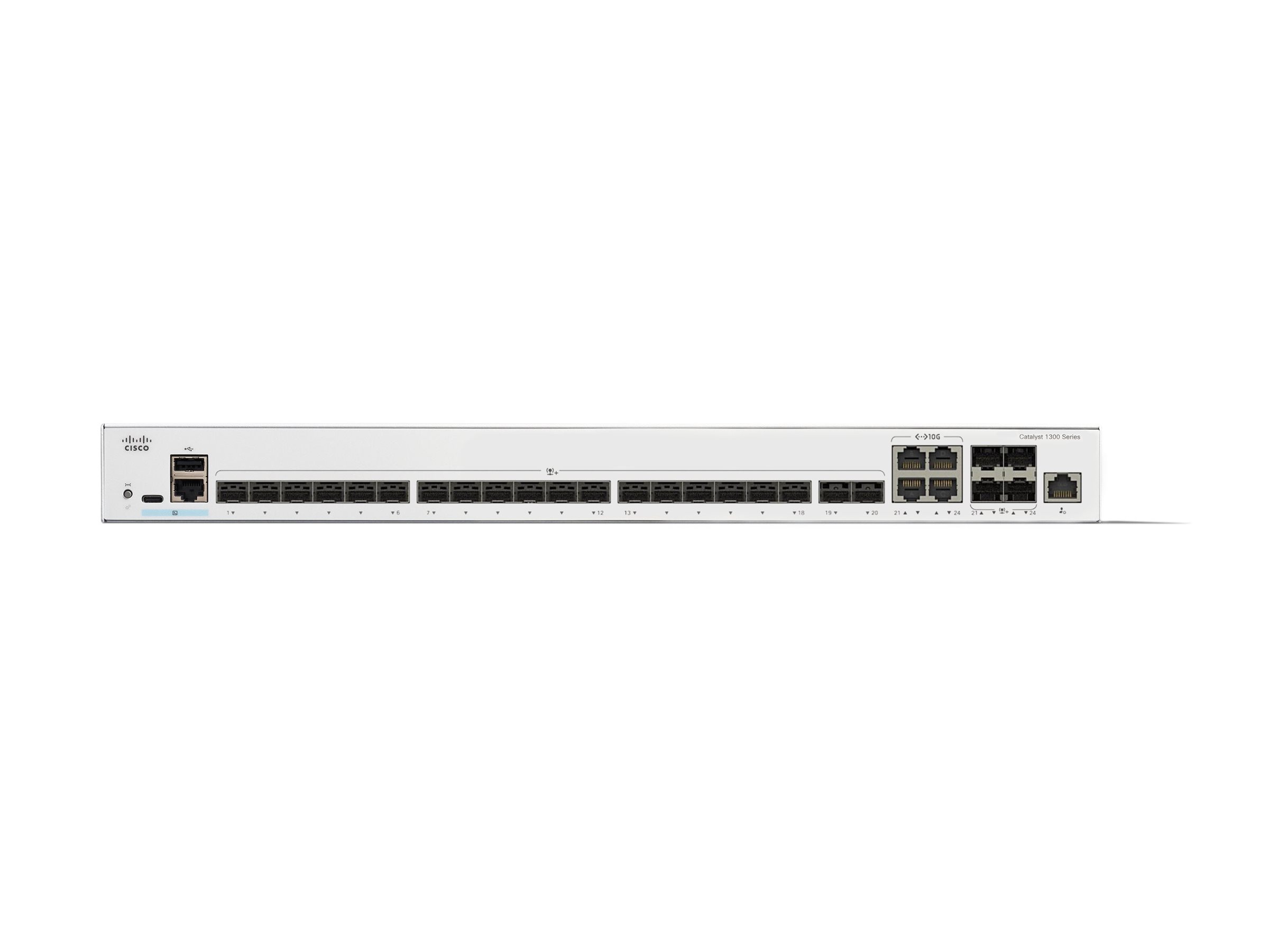 C1300-24XS - Conmutador Cisco Catalyst 1300 - 24 puertos - Gestionado L3