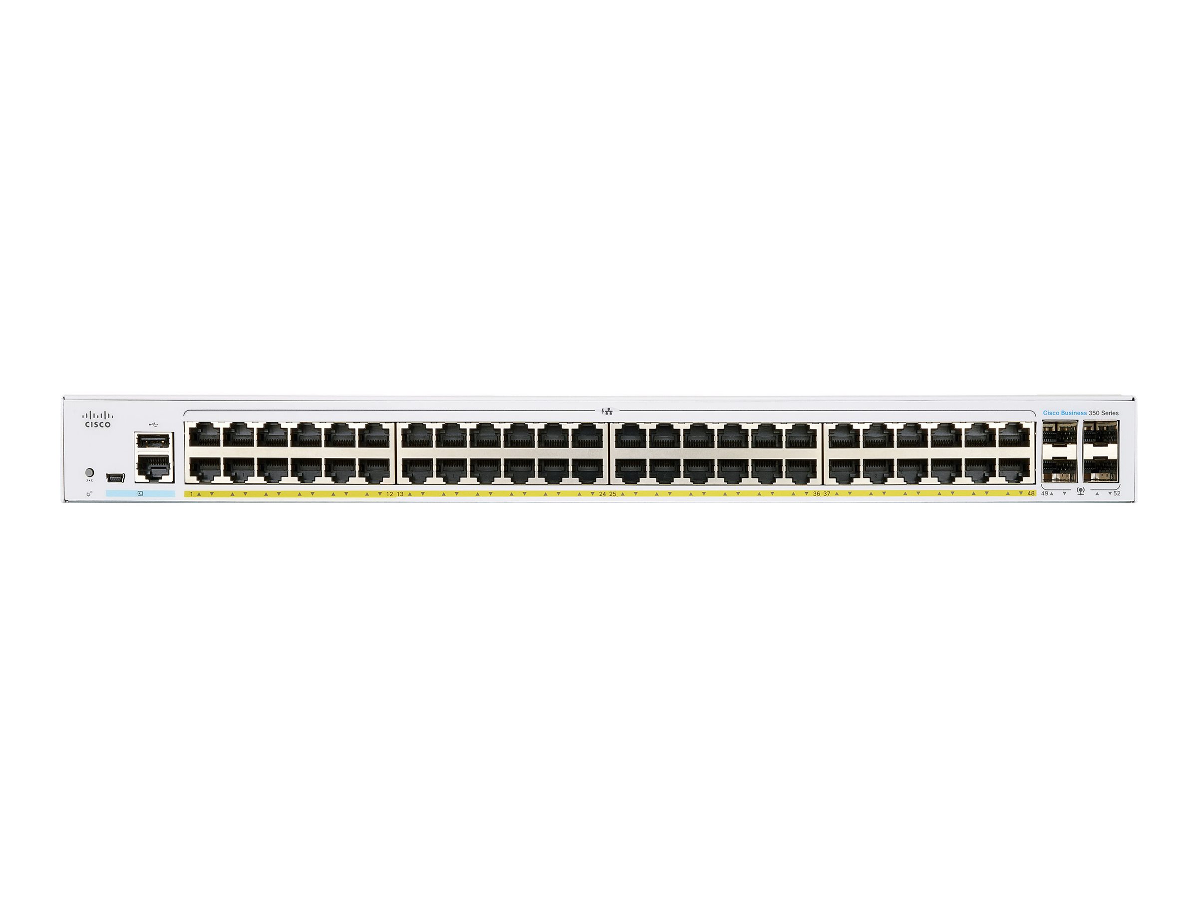 CBS350-48P-4G-EU - Commutateur Cisco Business 350 - 48 ports - Géré L3 - PoE+