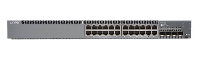 EX3400-24T-DC - Juniper EX Series EX3400-24T - Switch
