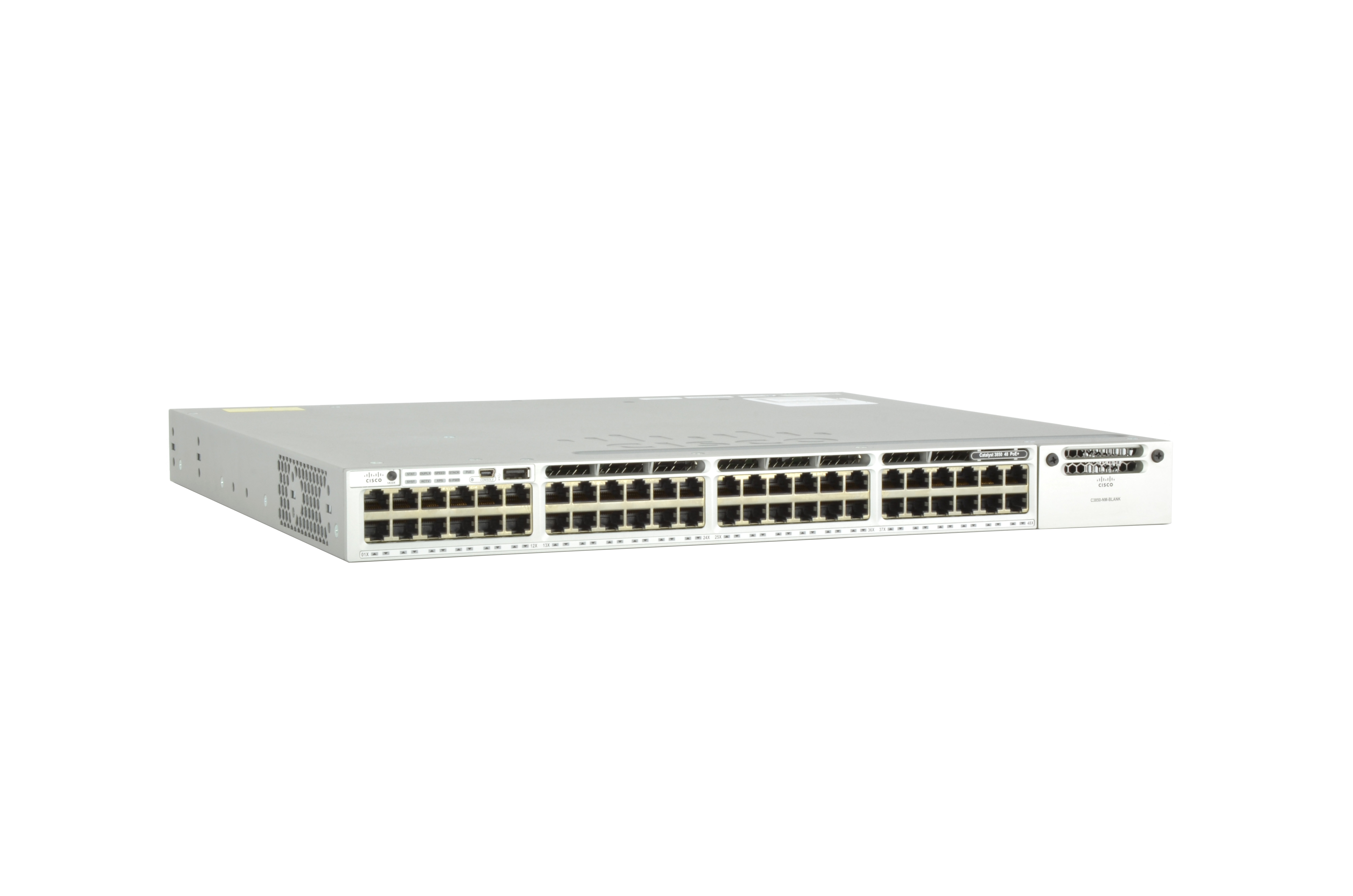 WS-C3850-48PW-S - Cisco Catalyst Switch L3 Managed 48 x 10/100/1000 PoE+