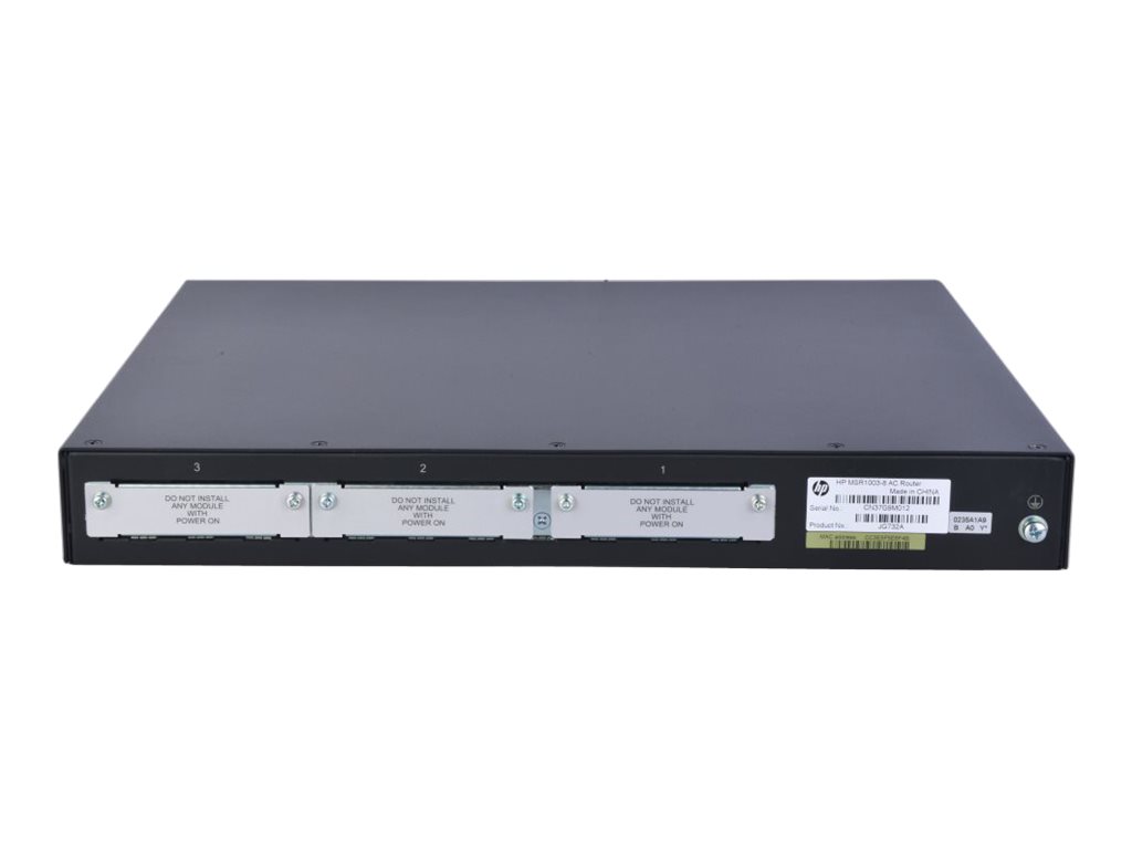 JG875A - HPE MSR1002-4 Router with 4-Port Switch, 1GbE