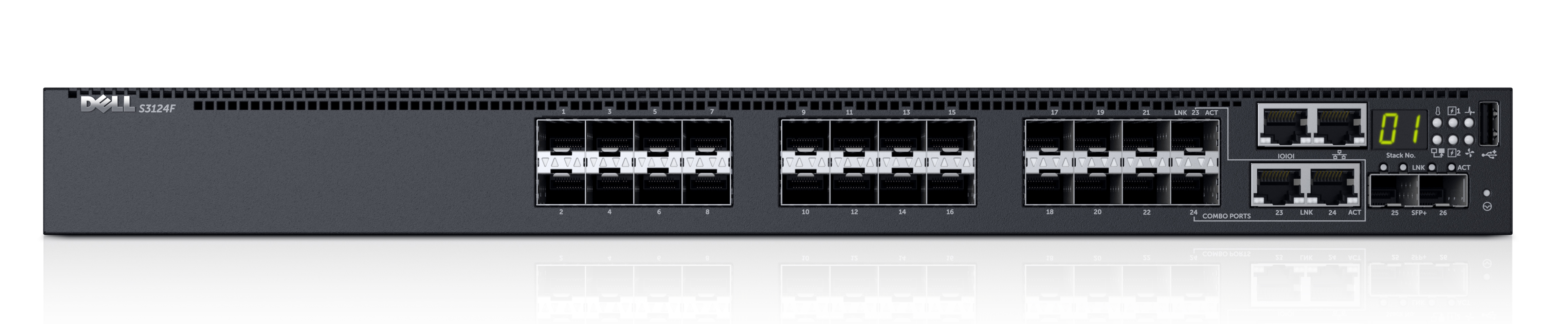 210-AIMS - Dell Networking S3124F - Switch - L3 - managed