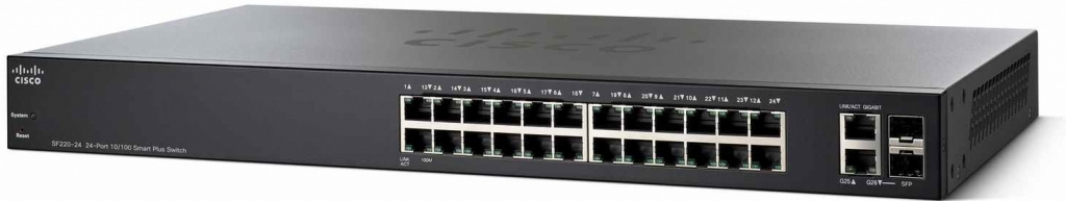 SF220-24-K9-EU - Conmutador Cisco Business 220 - 24 puertos - Gestionado de capa 2