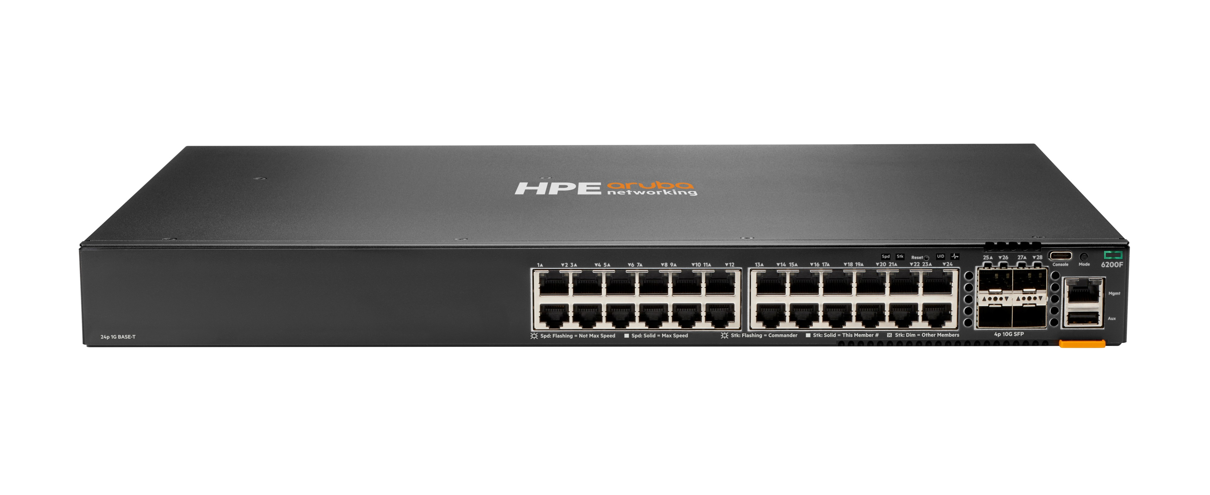 JL724A - Switch HPE Aruba CX 6200 - 28 puertos - Gestionado de capa 3