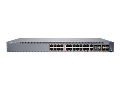 EX4100-24MP-TAA - Juniper EX Series EX4100-24MP - Switch - L3 - managed - 8 x 100/1G/2.5G/5G/10GBase-T + 16 x 1Gb Ethernet + 4 x 1/10 Gigabit (Uplink)