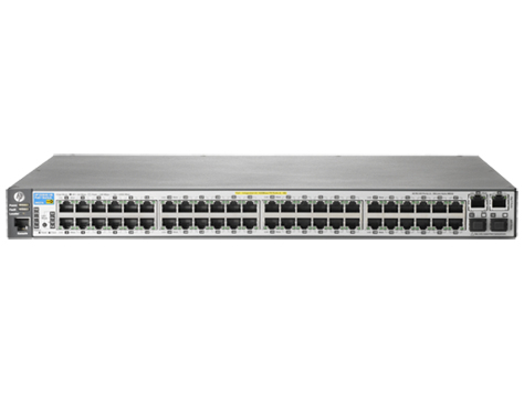 J9627A#ABB - HPE 2620-48-PoE+, Managed, L2, Fast Ethernet (10/100), Power over Ethernet (PoE), Rack-Einbau, 1U