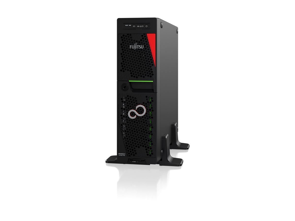 VFY:T1334SC173IN - Fsas Technologies Fujitsu PRIMERGY TX1330 M4 - Server - Tower - 4U - 1-Weg - 1 x Xeon E-2276G / 3.8 GHz - RAM 16 GB - SATA - Hot-Swap 6.4 cm (2.5")